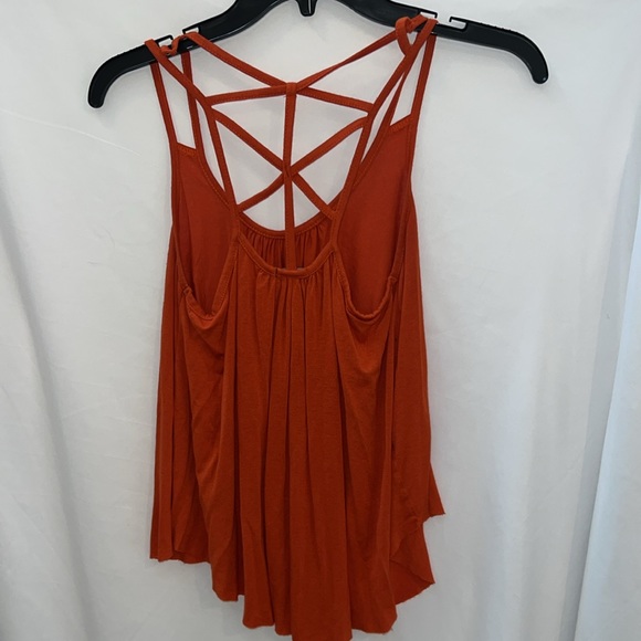 Orange Rue 21 Medium Strappy Back Tank Top - Picture 5 of 5